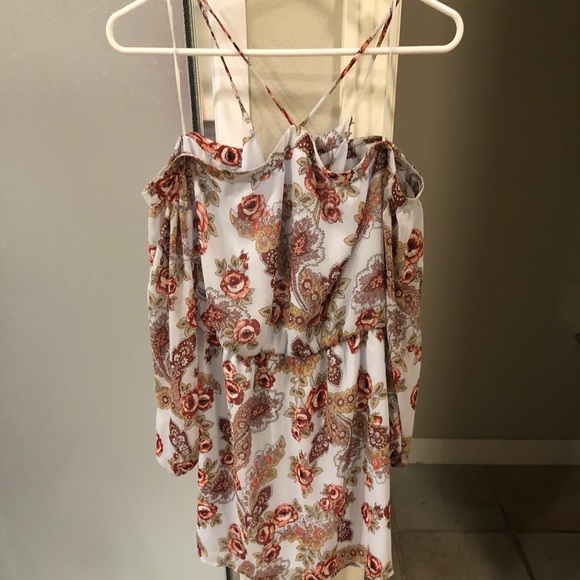 Wayf Liberty floral off the shoulder dress - Picture 4 of 8